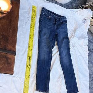 Simply Vera Vera Wang Dark Blue Skinny Jeans